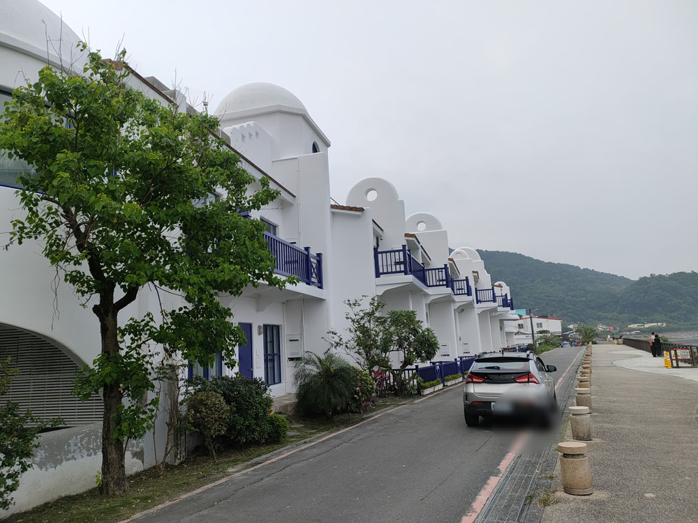 宜蘭白色外牆立面高壓清洗