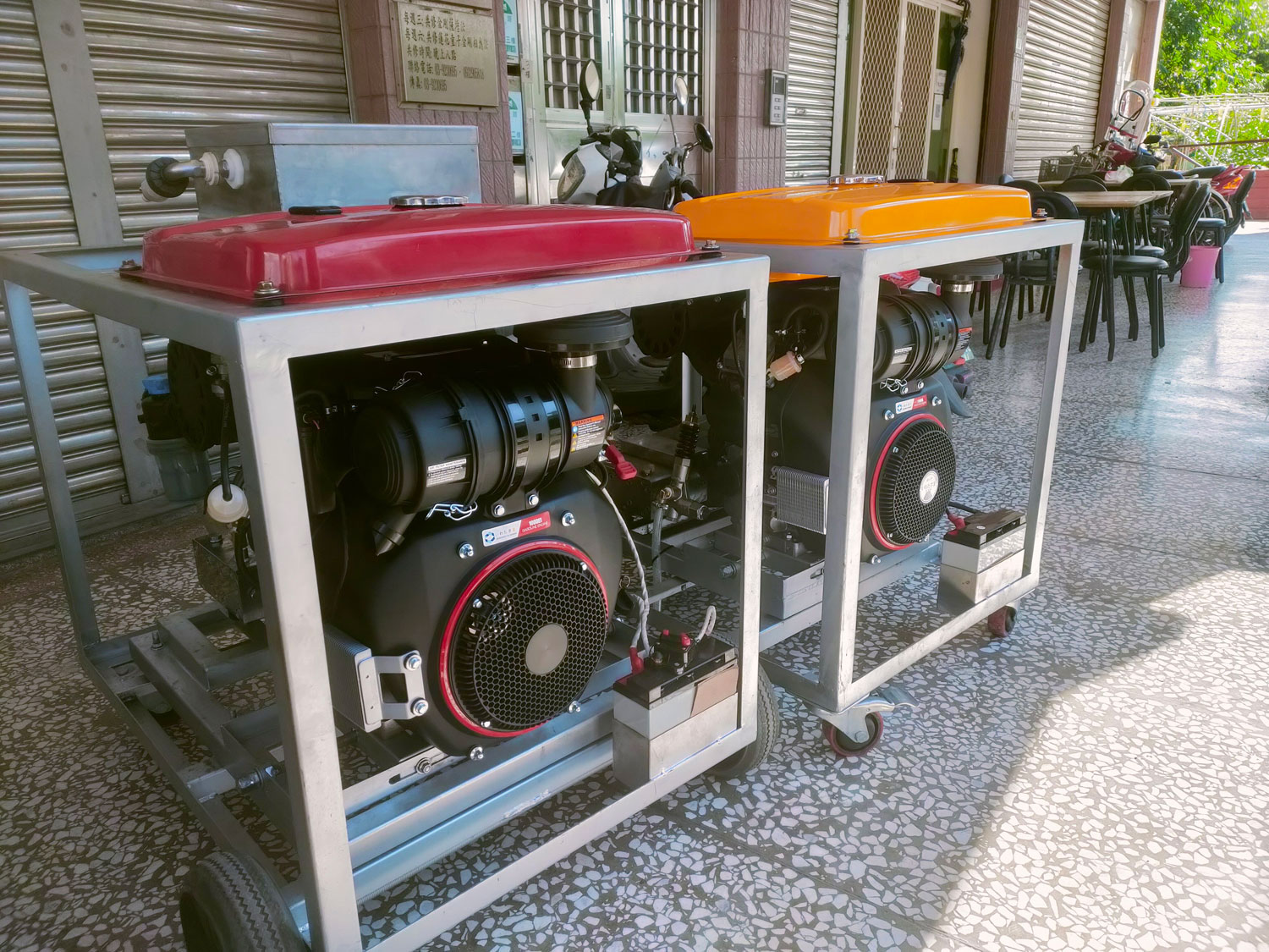 工業級汽油引擎高壓清洗機(鍋爐型/熱水型配置)